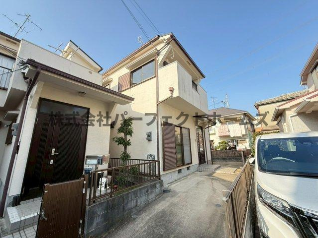 楠葉美咲1丁目戸建　賃貸の外観|外はこのようになっています