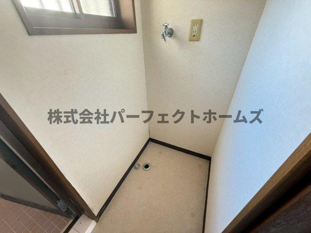 楠葉美咲1丁目戸建　賃貸の設備|洗濯機置場