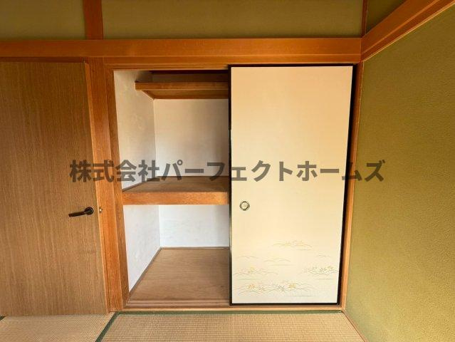 楠葉美咲1丁目戸建　賃貸の収納|大きなスペースがあり、収納には困りません