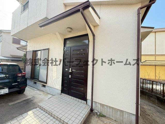 楠葉美咲1丁目戸建　賃貸のエントランス|エントランスです