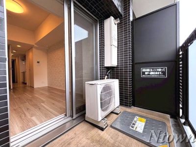 【バルコニー】 | プレサンス大曽根駅前ファースト | 開放的で明るい空間を演出してくれるバルコニーです