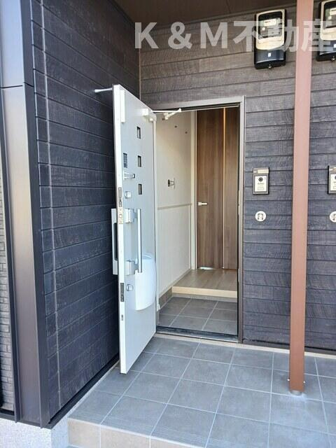 エストレラⅡの玄関|きれいな玄関です