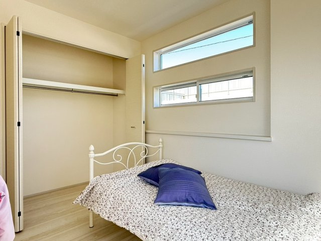 川越市霞ケ関北5丁目　3期　新築一戸建て　1号棟の洋室|個人の部屋や寝室として使える洋室です