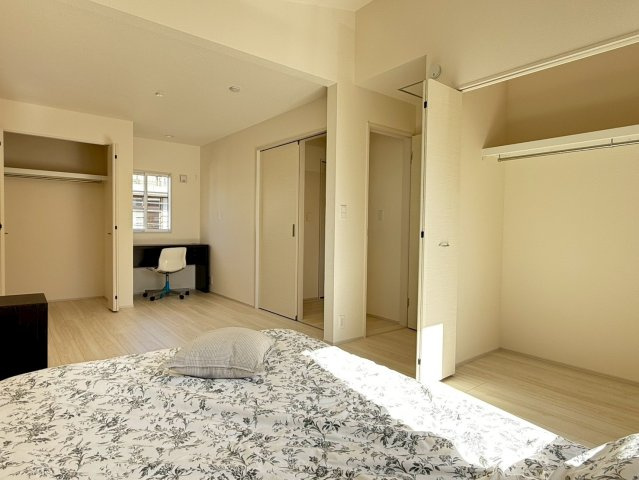 川越市霞ケ関北5丁目　3期　新築一戸建て　1号棟の収納|たっぷりとした収納スペースです