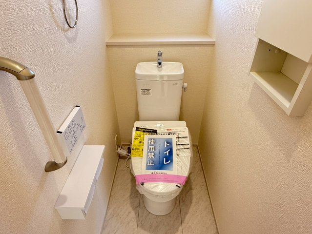 川越市霞ケ関北5丁目　3期　新築一戸建て　1号棟のトイレ|ゆったりとした空間のトイレです