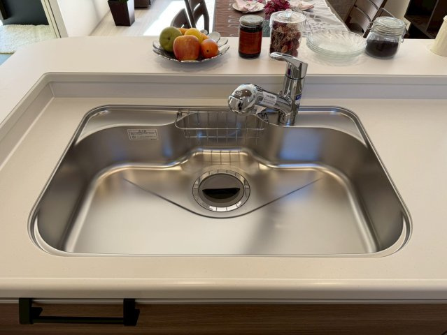 川越市霞ケ関北5丁目　3期　新築一戸建て　1号棟のキッチン|お料理しやすいキッチンです