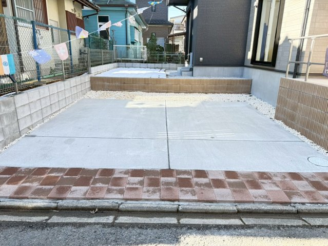 川越市霞ケ関北5丁目　3期　新築一戸建て　1号棟の駐車場|駐車場です
