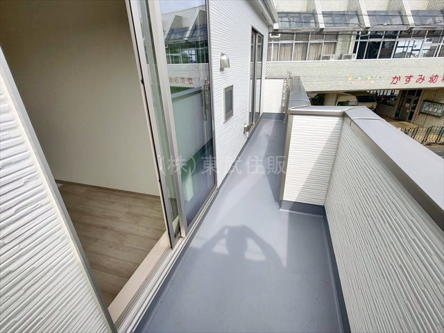 【バルコニー】 | 川越市安比奈新田　全１棟 | 風通しの良いバルコニー