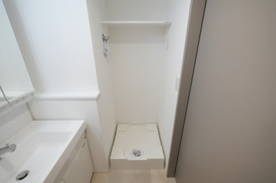 【設備】 | estageo関目高殿 | 洗濯機置き場です