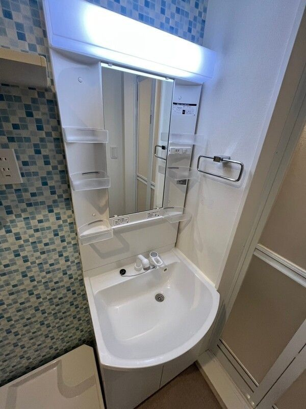 グラシア金町の洗面所