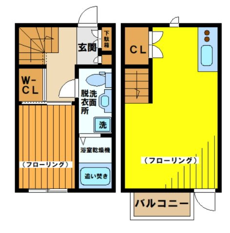 【間取り】 | プレシャス幡ヶ谷