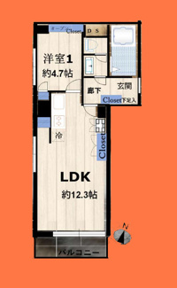 【間取り】 | サーラ442