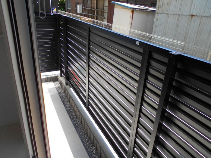 セレシェイラ弐番館のバルコニー