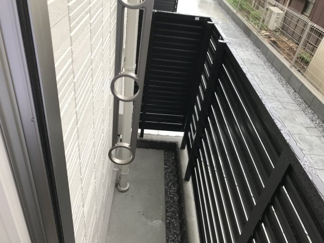 セレシェイラ弐番館のバルコニー