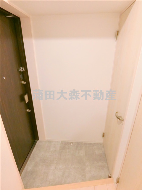 クリスタルパレス蒲西の玄関