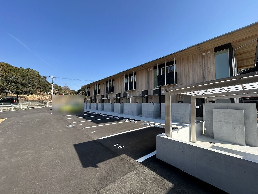 おこう仁ハイツB棟の外観