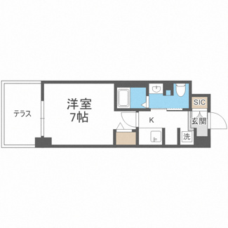 【間取り】 | URBANLINK森小路駅前