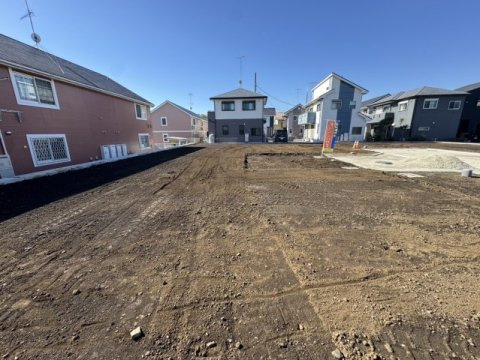 厚木市関口　建築条件付き売地の外観
