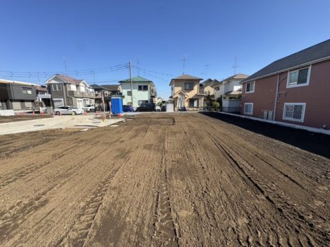 厚木市関口　建築条件付き売地の外観