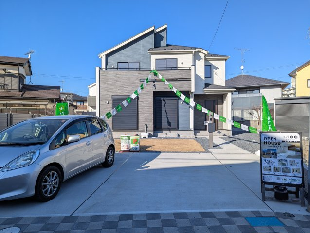 水戸市姫子1丁目の前面道路含む現地写真|前面道路含む現地写真です