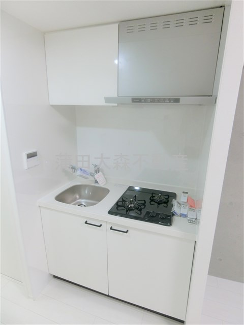 COCOCUBE鵜の木のキッチン|2口ガスシステムキッチン