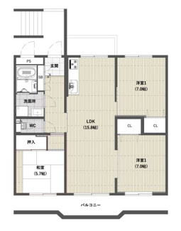 【間取り】 | ORIENT RESIDENCE SUEHIROCHO