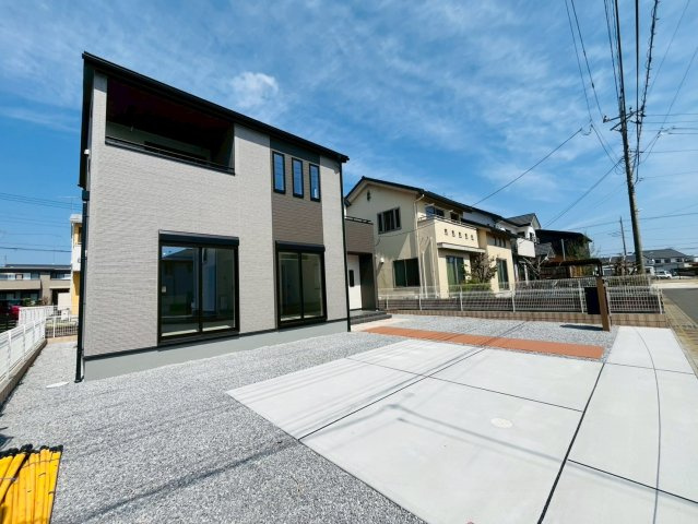 【Livele Garden】　栃木市岩舟町静　第9　全1邸の外観|〇外観〇
カースペース並列3台駐車可！
2026年4月撮影