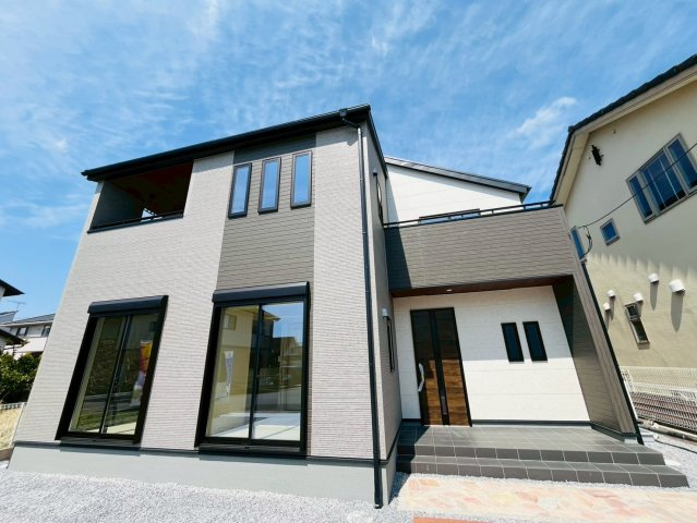 【Livele Garden】　栃木市岩舟町静　第9　全1邸の外観|○外観○
ご家族のコミュニケーションが捗りやすい間取り♪16帖LDK、全居室南向き！陽当たり良好です♪
2026年4月撮影
