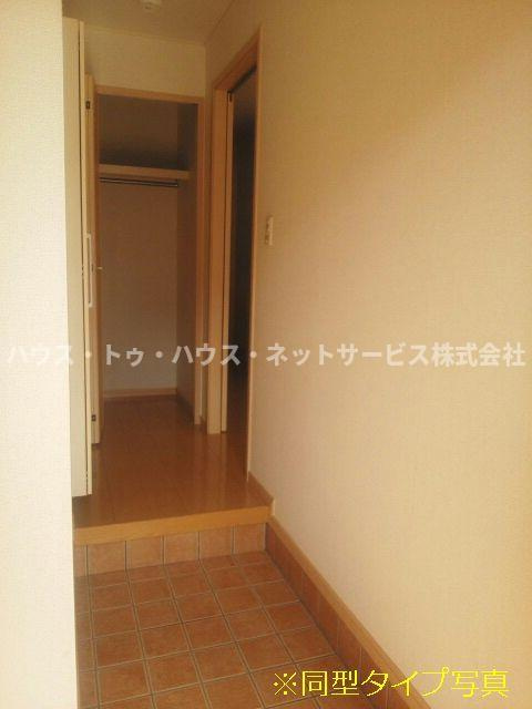 アルバシエロⅠの玄関