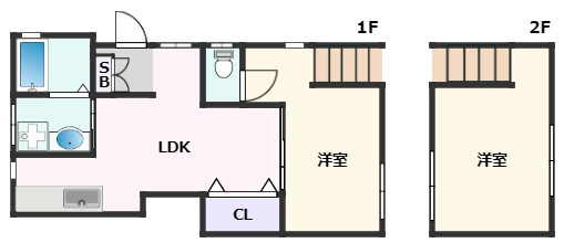 【間取り】 | 日の出町貸家