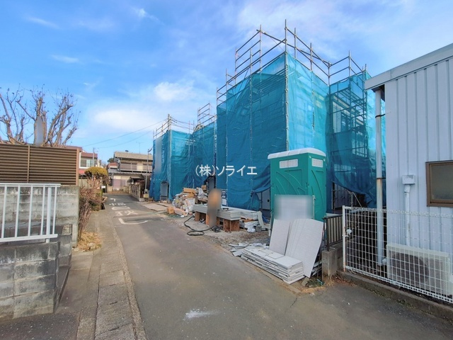 所沢市山口１8期 全2棟 新築戸建 ハートフルタウンの前面道路含む現地写真