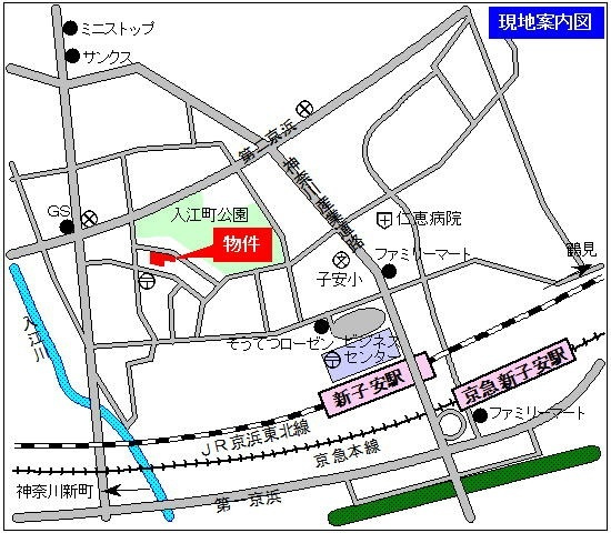 アーバンクレストの地図|　耐震耐火に優れた旭化成ヘーベルメゾン
