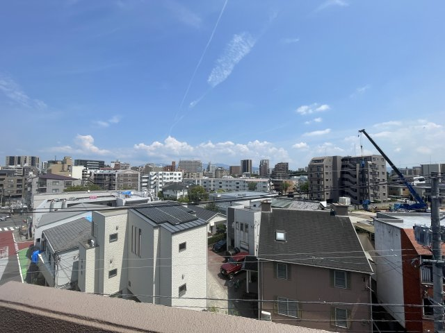 ライオンズマンション大橋の展望|バルコニーからは美しい眺望が広がります♪