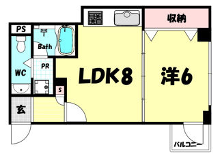 【間取り】 | SANKO ラフィーネ三宮