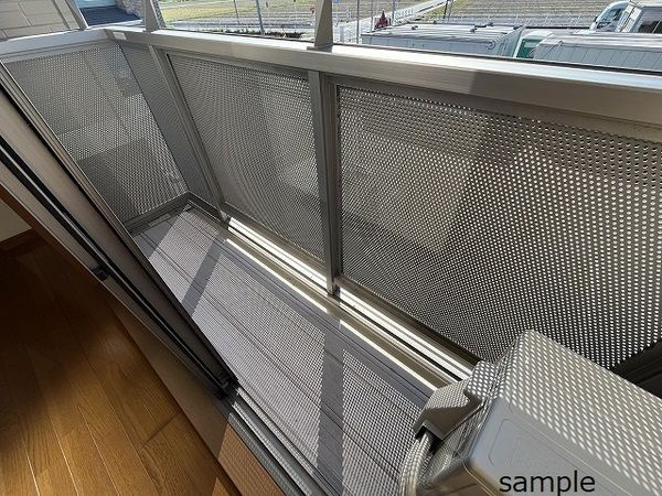 サンハイム配津のバルコニー