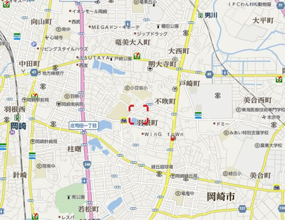 【地図】 | 小豆坂シャンテ