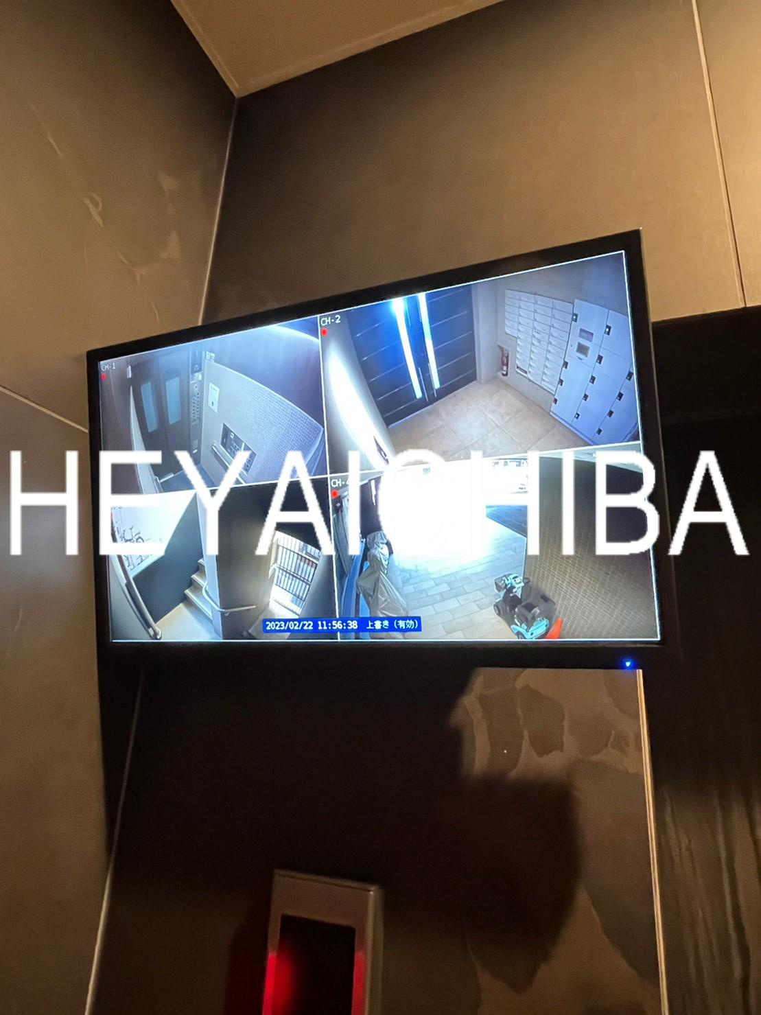 VOLGA　BLDG　アドグリシーヌ竜泉のその他共用部分|エレベーター内防犯カメラ