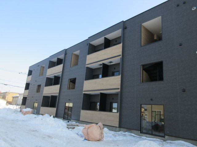 帯広市西六条南２９丁目のアパートの外観