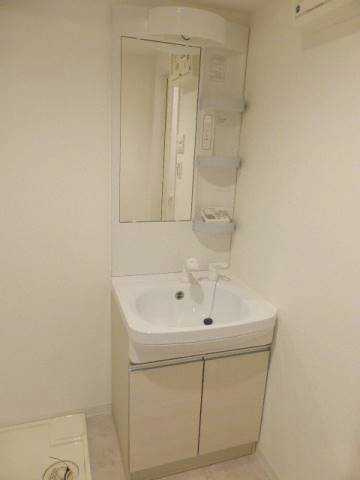 レゴキューブの独立洗面台