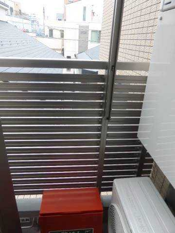 レゴキューブのバルコニー