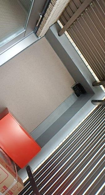 レゴキューブのバルコニー