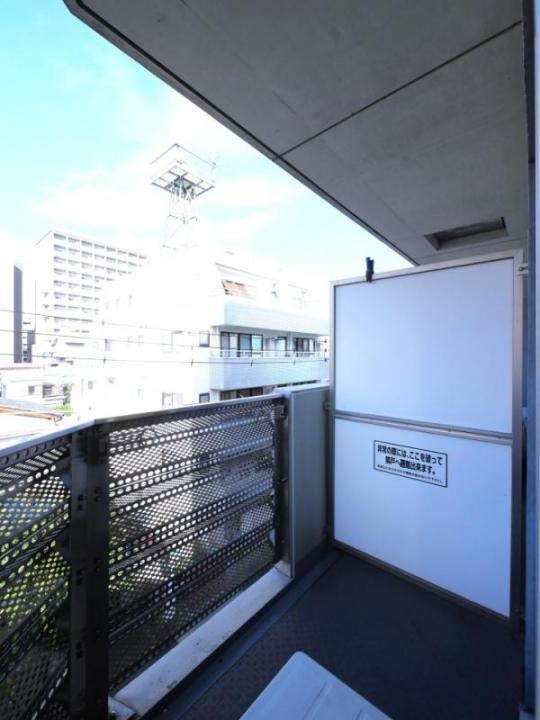 アルテシモリンクコモドのバルコニー