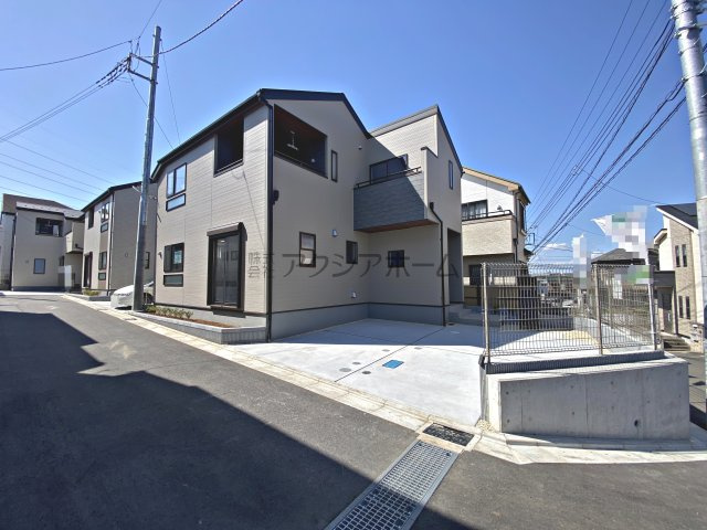 所沢市上新井1丁目・全6棟　新築一戸建　1号棟の外観|2026年4月3日撮影