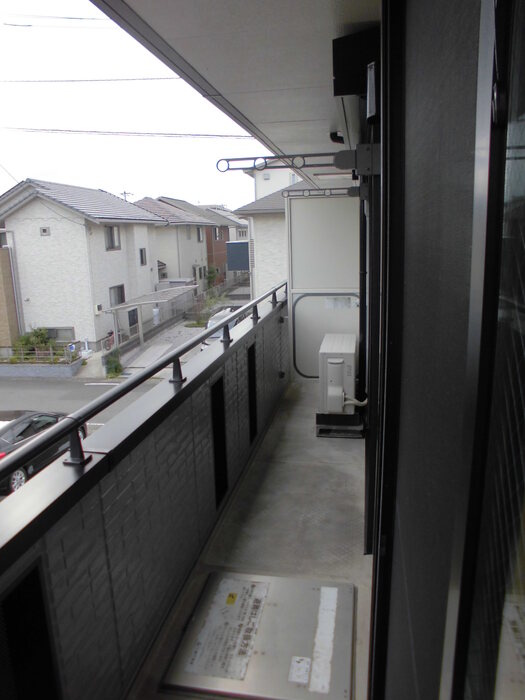 コートドール海老ノ丸 A棟のバルコニー|バルコニー