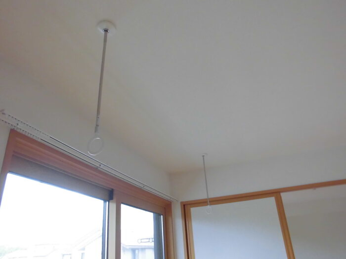 コートドール海老ノ丸 A棟の設備|室内物干し