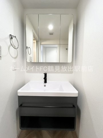 Alivis放出の独立洗面台
