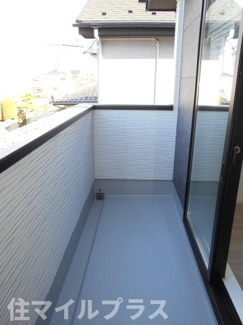 【バルコニー】 | 郡山市安積町笹川新築一戸建て2棟 | 陽当たり良好なバルコニーです