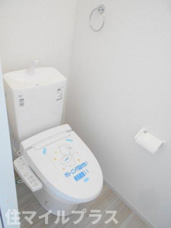 【トイレ】 | 郡山市安積町笹川新築一戸建て2棟 | シンプルで使いやすいトイレです