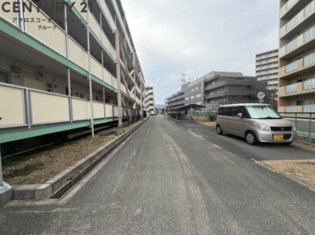 ビレッジハウス山本2号棟のエントランス