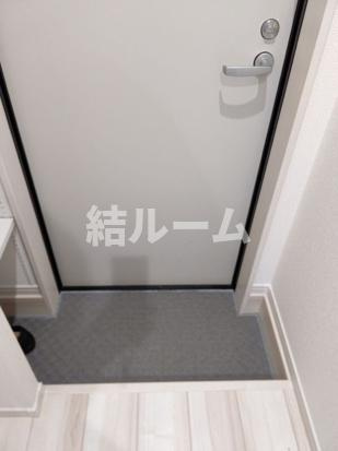 練馬区平和台２丁目のアパートの玄関